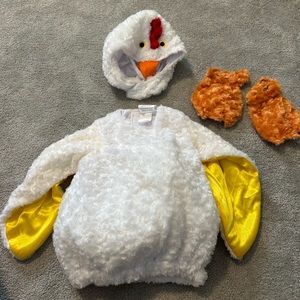 Toddler Chicken costume size 2t-4t